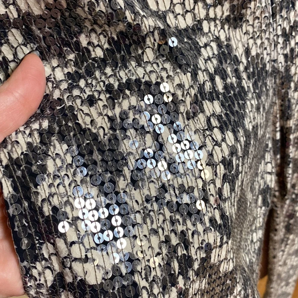 Gorgeous MODA International Snakeskin Look Leggings - Picture 3 of 5